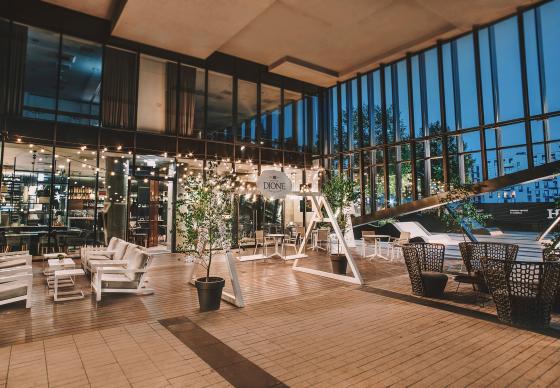 Vasaros terasa Courtyard Vilnius City Center