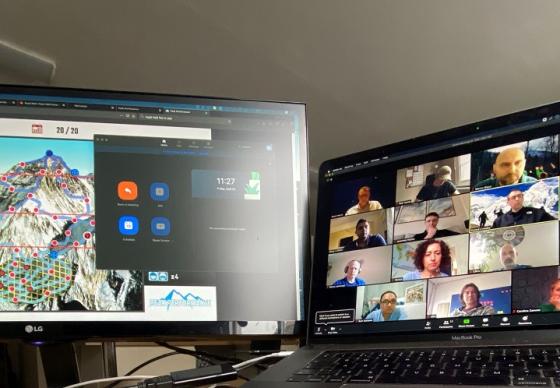 Nuotolinis žaidimas "Everestas"