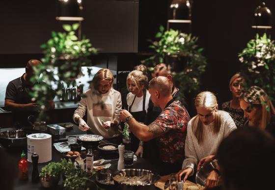 Kulinarinis vakarėlis studijoje Jausmas