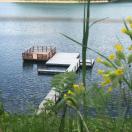 Dvivietis namukas prie ežero