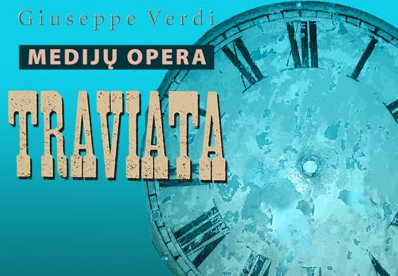 Muzikos svetainė - medijų opera TRAVIATA