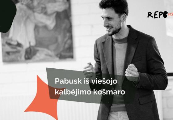 Viešojo kalbėjimo mokymai