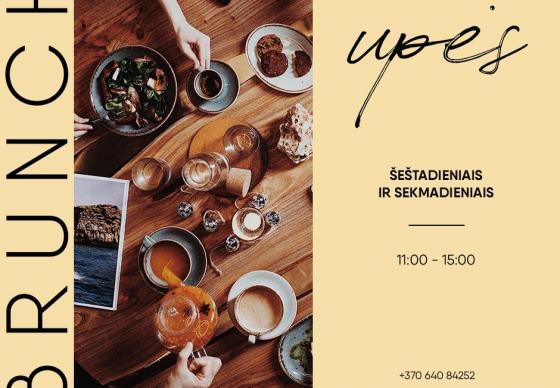 Upės Wine & Tapas savaitgalio Brunchas