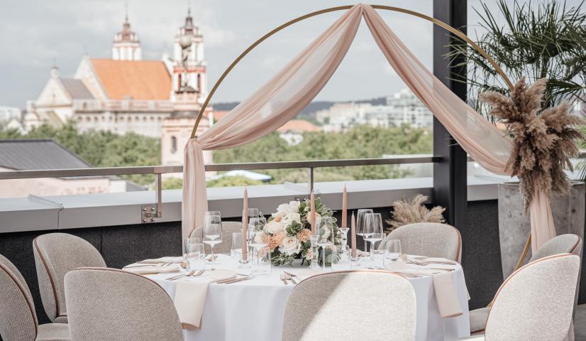 Hilton Garden Inn Vilnius City Centre | Stogo terasa