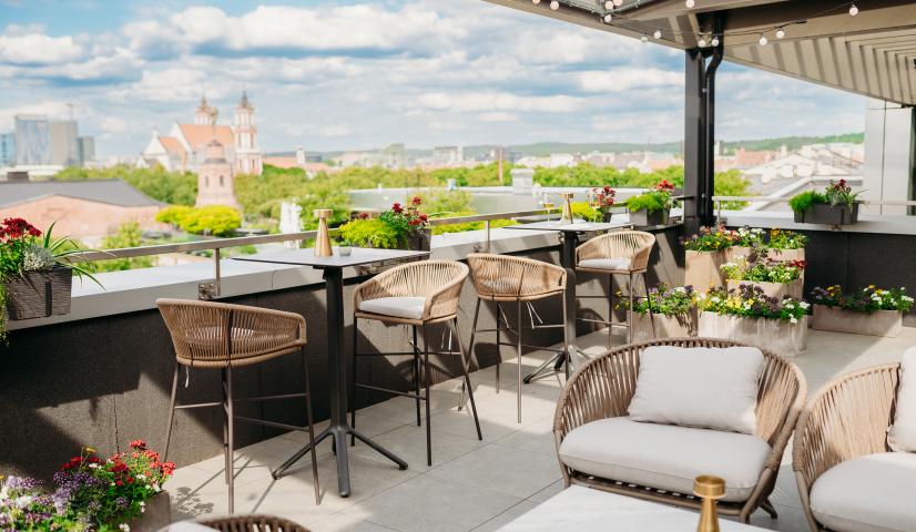 Hilton Garden Inn Vilnius City Centre | Stogo terasa