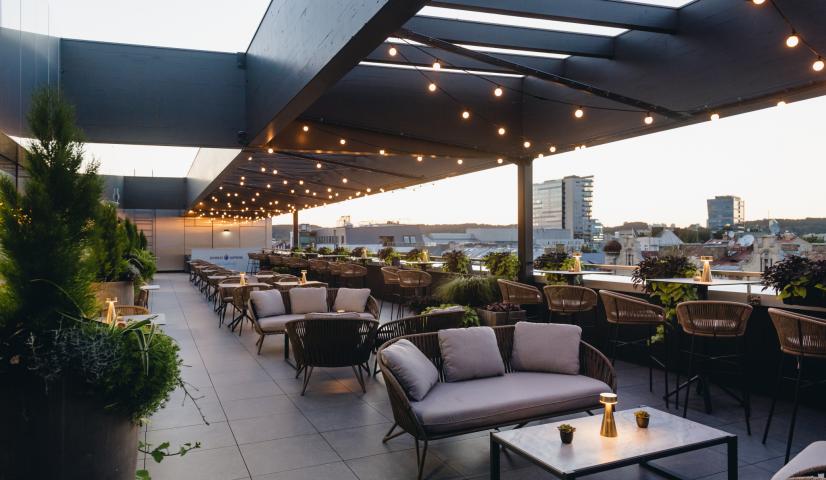 Hilton Garden Inn Vilnius City Centre | Stogo terasa