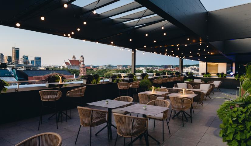 Hilton Garden Inn Vilnius City Centre | Stogo terasa