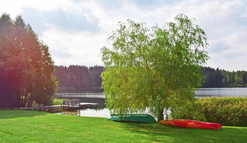 "Resort by Nava Lake"