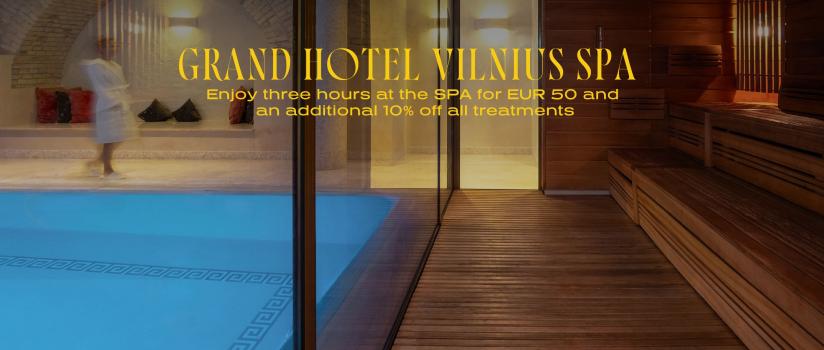 Vasara kartu su Grand Hotel Vilnius SPA!