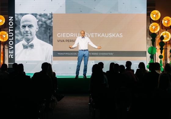 GIEDRIUS ŠVETKAUSKAS „FENOTIPOLOGIJA: PERSKAITYK MANO CHARAKTERĮ”