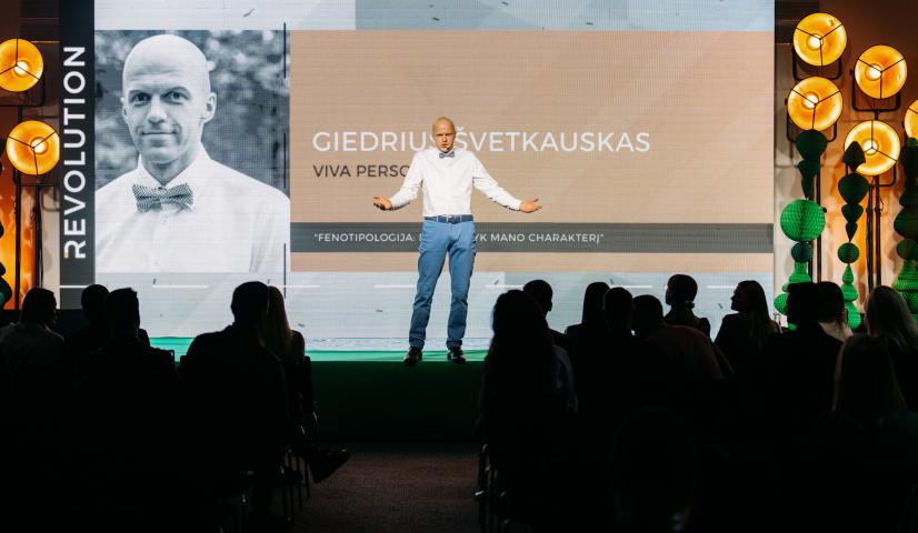 GIEDRIUS ŠVETKAUSKAS „FENOTIPOLOGIJA: PERSKAITYK MANO CHARAKTERĮ”