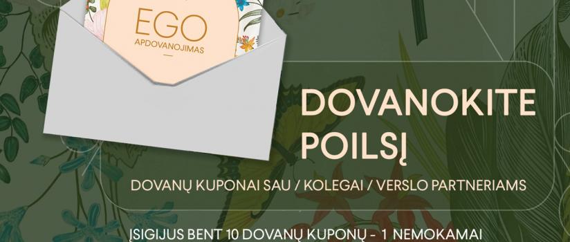 DOVANOKITE POILSĮ 10+1 TIK PLACER.LT klientams!