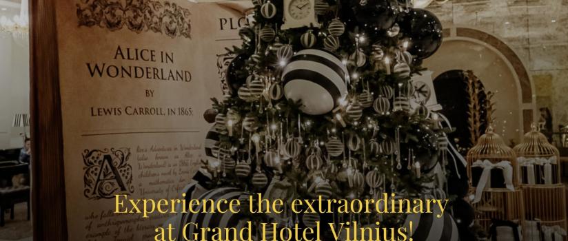 Švęskite šį magišką sezoną „Grand Hotel Vilnius" viešbutyje!