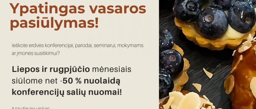 Ypatingas vasaros  pasiūlymas!