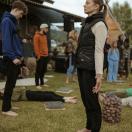 Stovėjimo ant vinių praktika rate