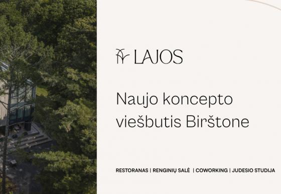 Lajos viešbučio atvirų durų dienos jau kovo 31d. Birštone