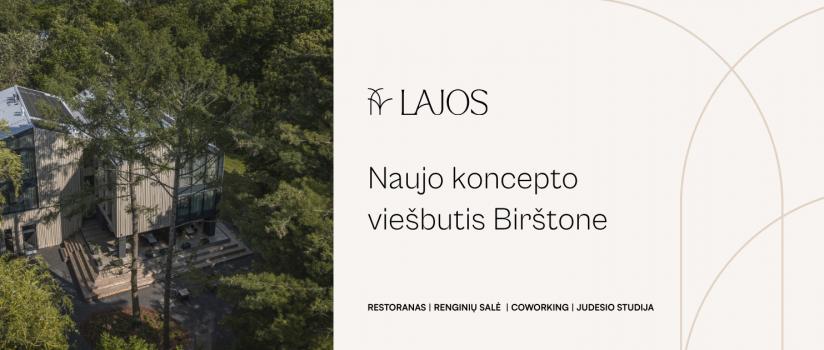 Lajos viešbučio atvirų durų dienos jau kovo 31d. Birštone