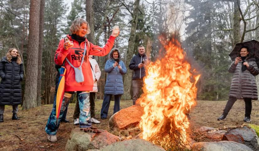 5 pojūčiai.4stichijos - patyriminiai žygiai pajūryje