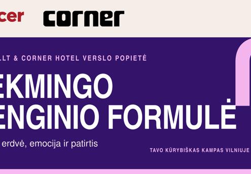 PLACER.LT & CORNER viešbučio verslo popietė Vilniuje!